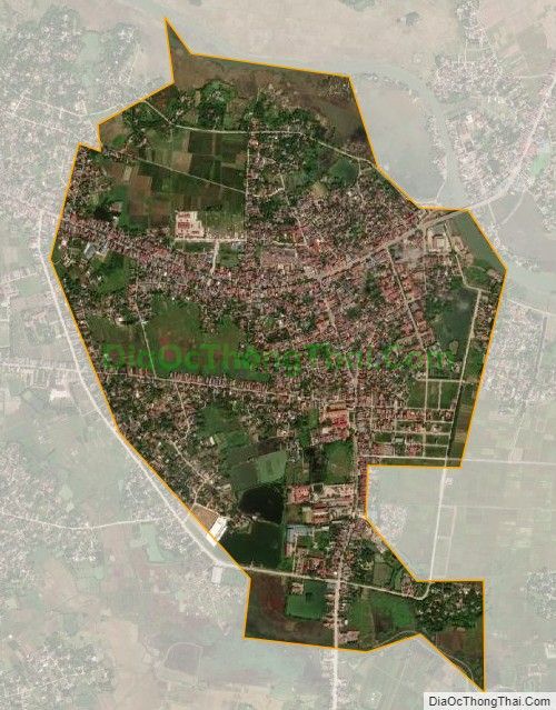 Bản đồ vệ tinh Thị trấn Nho Quan, huyện Nho Quan