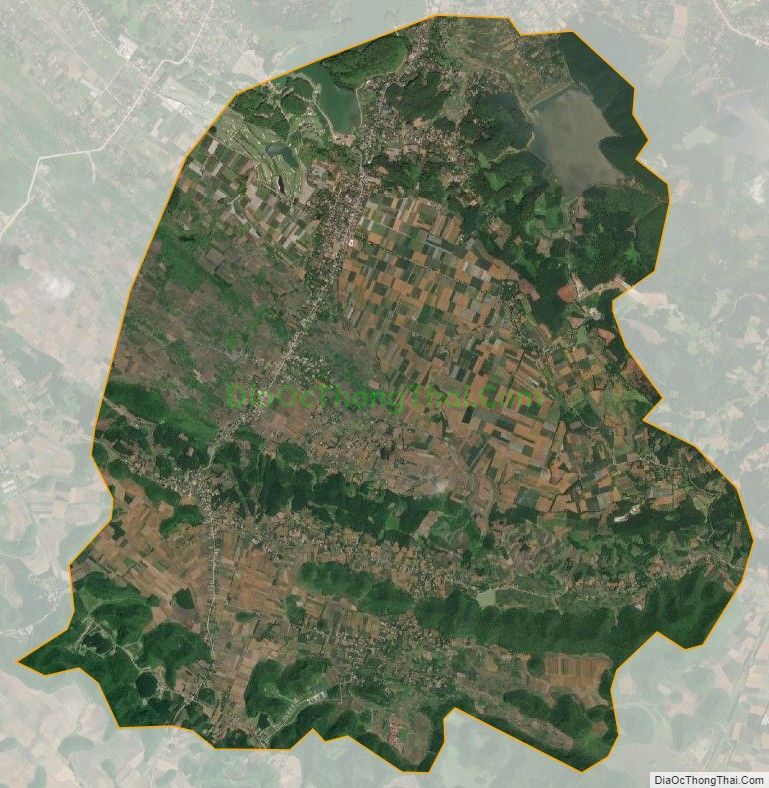 Bản đồ vệ tinh xã Phú Long, huyện Nho Quan