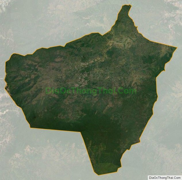 Bản đồ vệ tinh xã Ma Nới, huyện Ninh Sơn