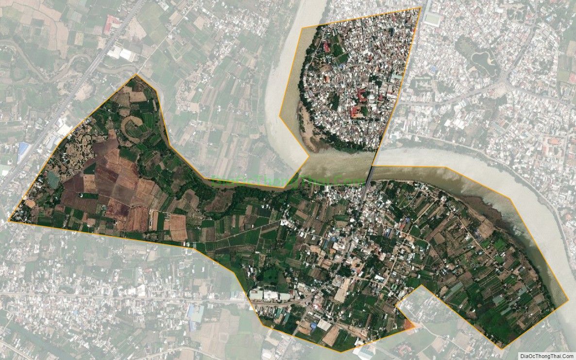 Bản đồ vệ tinh phường Đạo Long, thành phố Phan Rang - Tháp Chàm