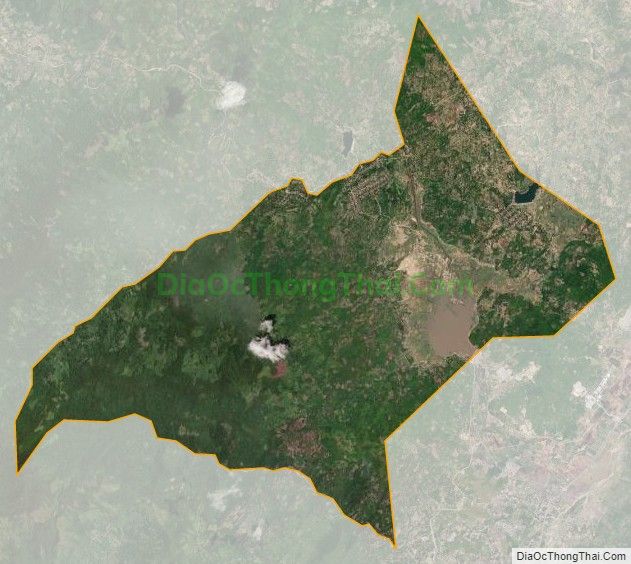 Bản đồ vệ tinh xã Phước Chiến, huyện Thuận Bắc