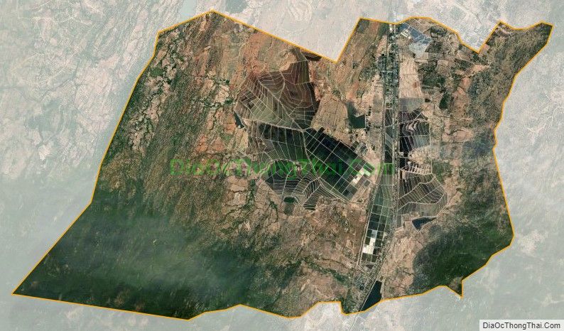 Bản đồ vệ tinh xã Phước Minh, huyện Thuận Nam