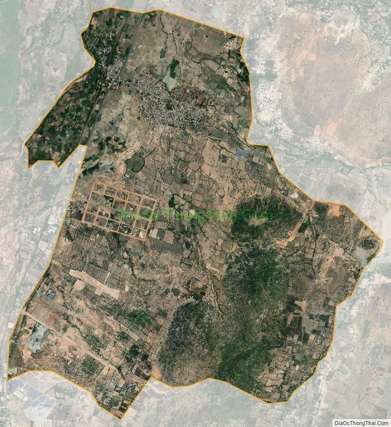 Bản đồ vệ tinh xã Phước Nam, huyện Thuận Nam