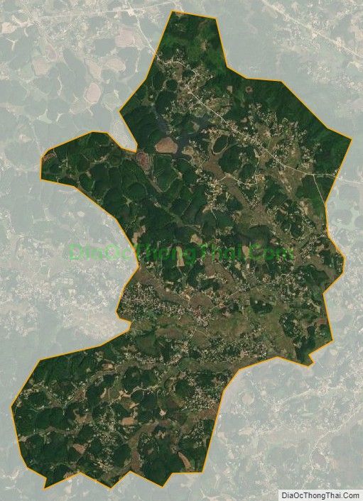 Bản đồ vệ tinh xã Minh Phú, huyện Đoan Hùng
