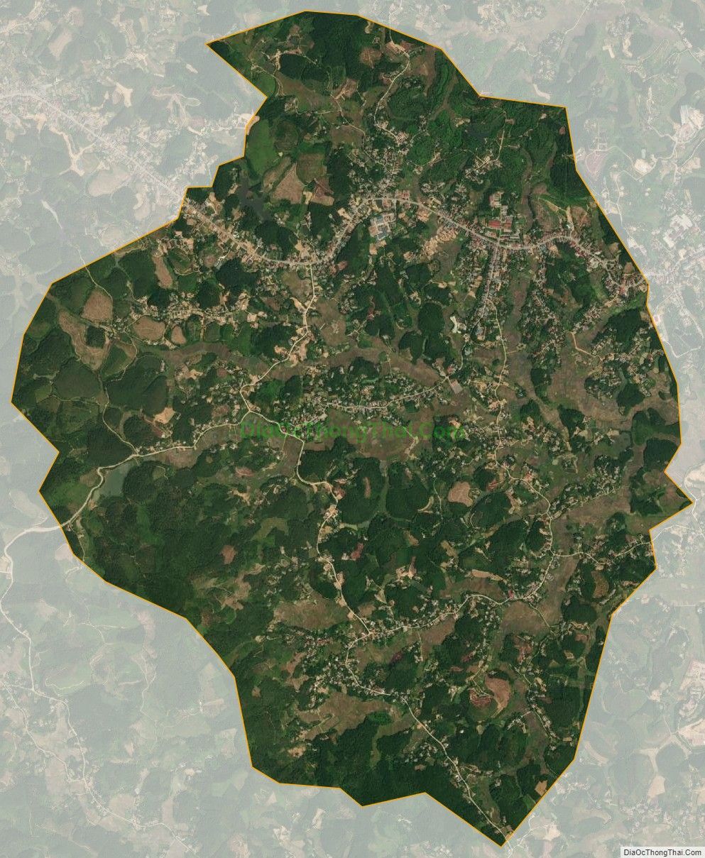 Bản đồ vệ tinh xã Ngọc Quan, huyện Đoan Hùng