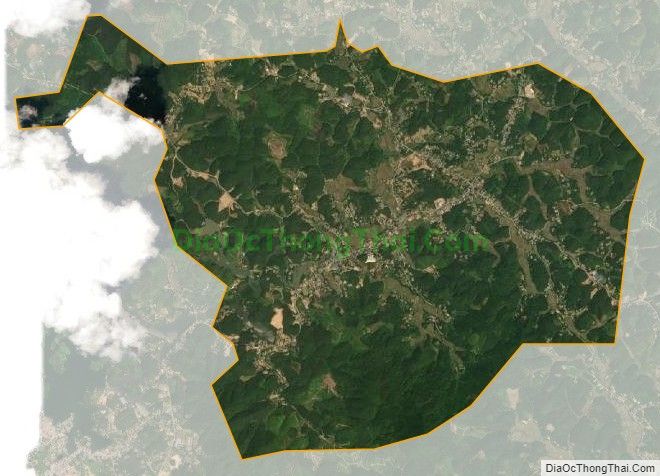 Bản đồ vệ tinh xã Ấm Hạ, huyện Hạ Hòa