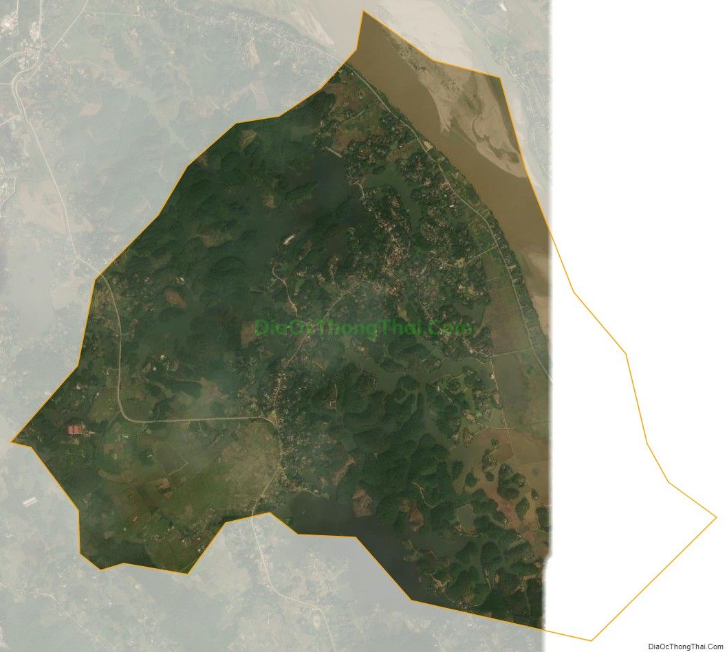 Bản đồ vệ tinh xã Lâm Lợi (cũ), huyện Hạ Hòa