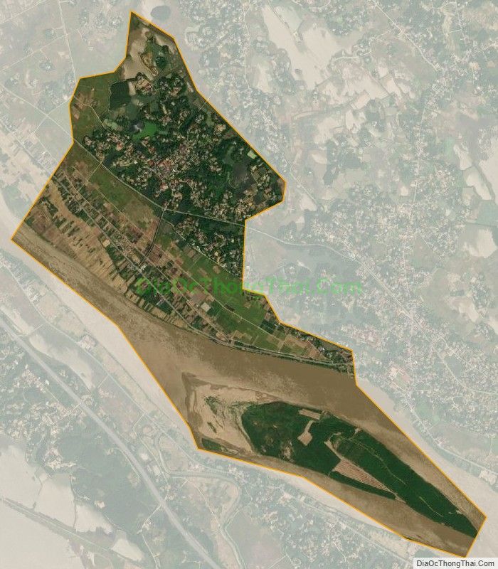 Bản đồ vệ tinh xã Mai Tùng (cũ), huyện Hạ Hòa
