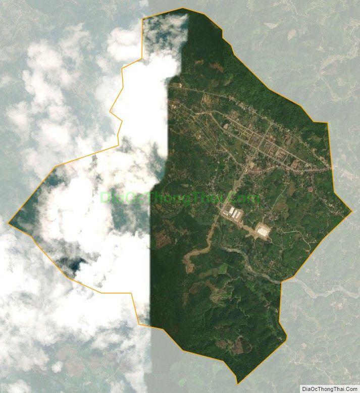 Bản đồ vệ tinh xã Tân Phú, huyện Tân Sơn