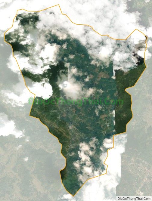 Bản đồ vệ tinh xã Thạch Kiệt, huyện Tân Sơn