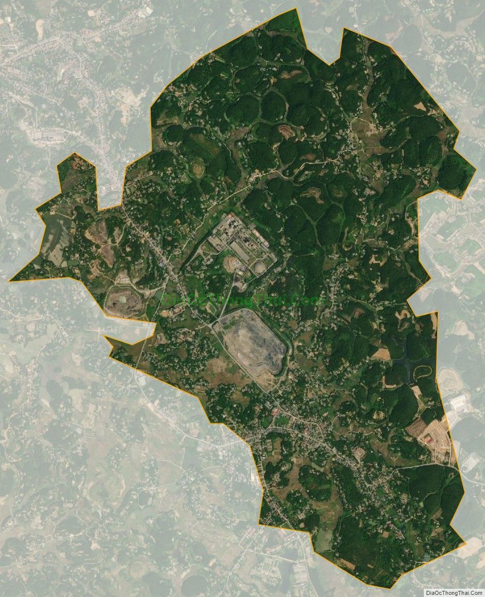 Bản đồ vệ tinh xã Ninh Dân, huyện Thanh Ba