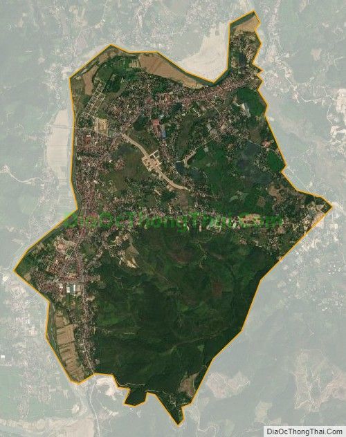 Bản đồ vệ tinh Thị trấn Thanh Sơn, huyện Thanh Sơn