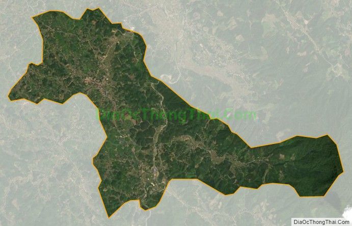 Bản đồ vệ tinh xã Văn Miếu, huyện Thanh Sơn