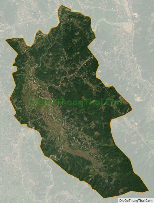 Bản đồ vệ tinh xã Võ Miếu, huyện Thanh Sơn