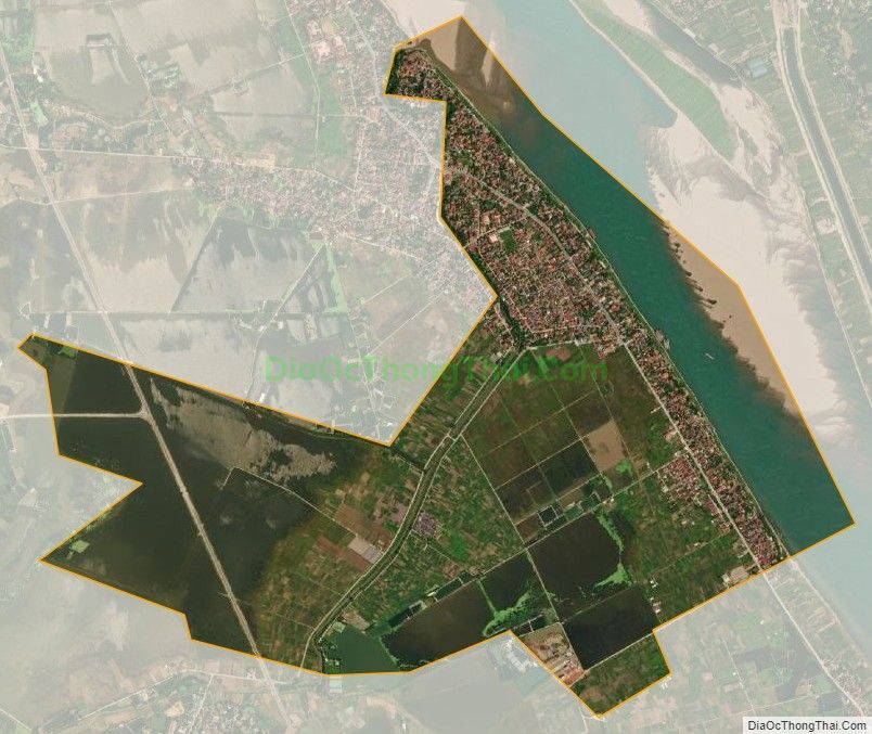 Bản đồ vệ tinh xã Đoan Hạ, huyện Thanh Thủy