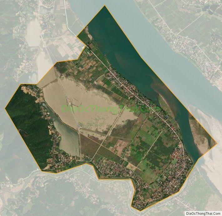 Bản đồ vệ tinh xã Tu Vũ, huyện Thanh Thủy