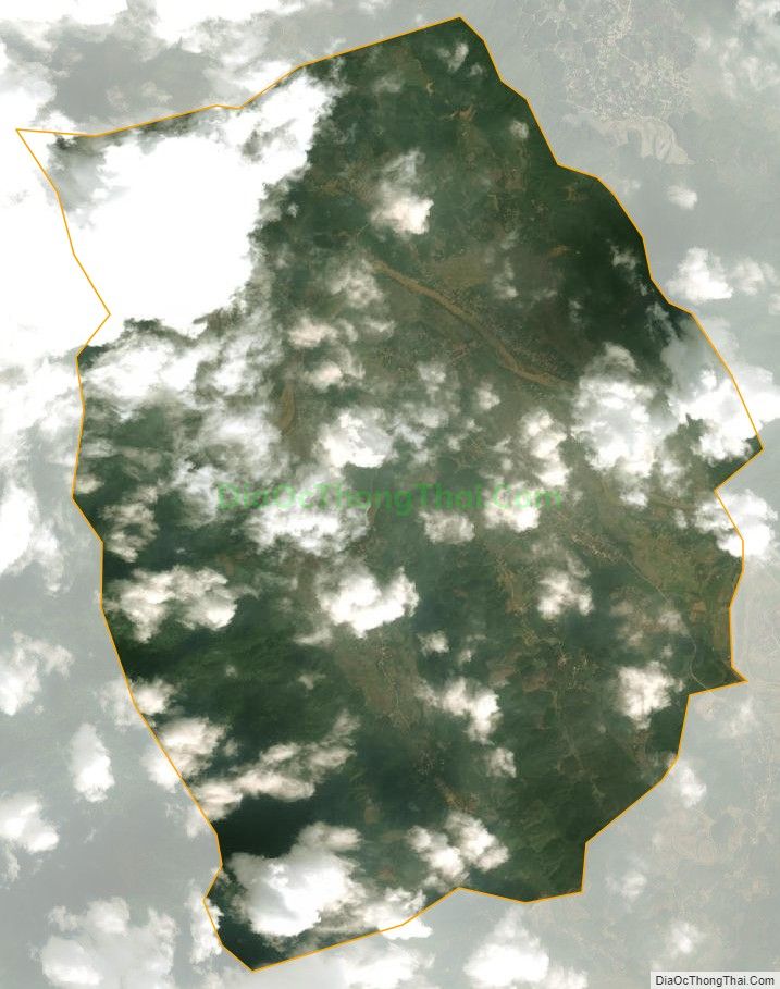 Bản đồ vệ tinh xã Mỹ Lung, huyện Yên Lập