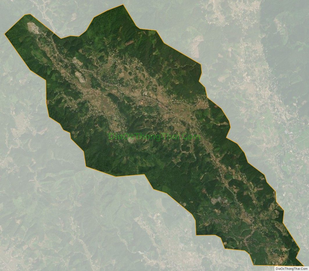 Bản đồ vệ tinh xã Ngọc Lập, huyện Yên Lập