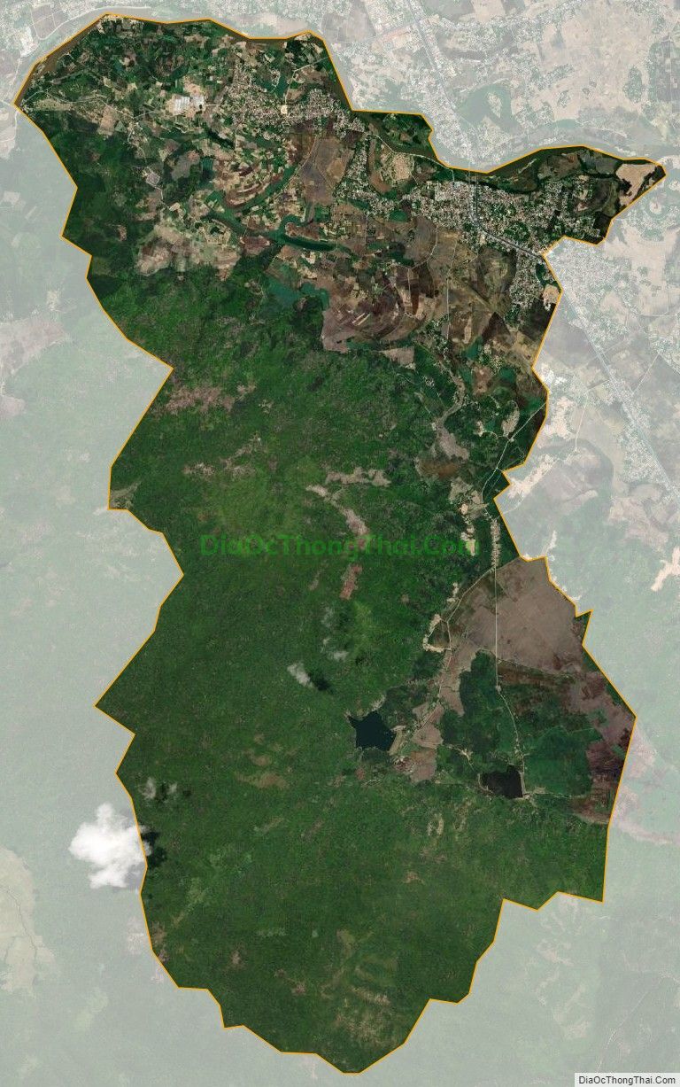 Bản đồ vệ tinh phường Hòa Xuân Tây, thị xã Đông Hòa