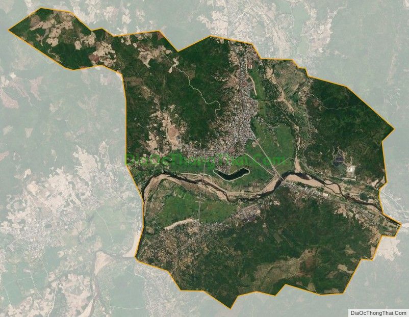 Bản đồ vệ tinh Thị trấn La Hai, huyện Đồng Xuân