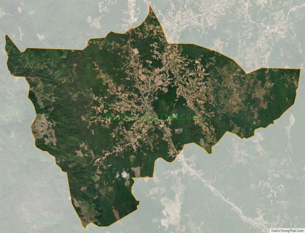 Bản đồ vệ tinh xã Xuân Lãnh, huyện Đồng Xuân