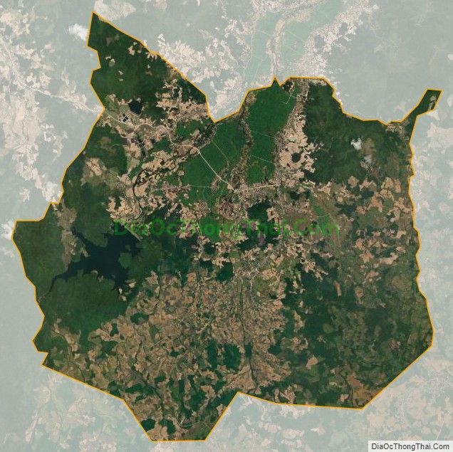 Bản đồ vệ tinh xã Xuân Phước, huyện Đồng Xuân