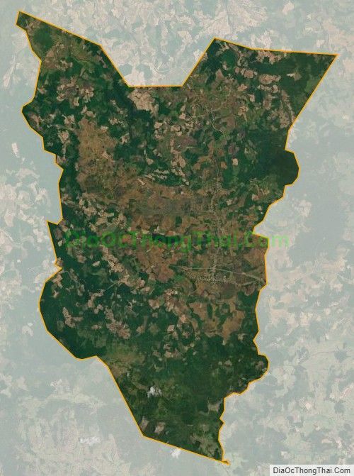 Bản đồ vệ tinh xã Sơn Định, huyện Sơn Hòa