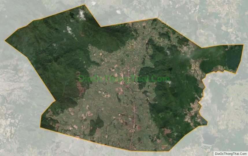 Bản đồ vệ tinh xã Sơn Phước, huyện Sơn Hòa