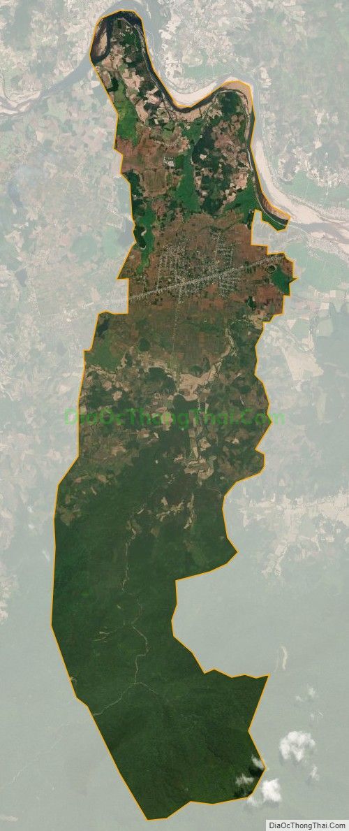 Bản đồ vệ tinh xã Sơn Thành Đông, huyện Tây Hòa