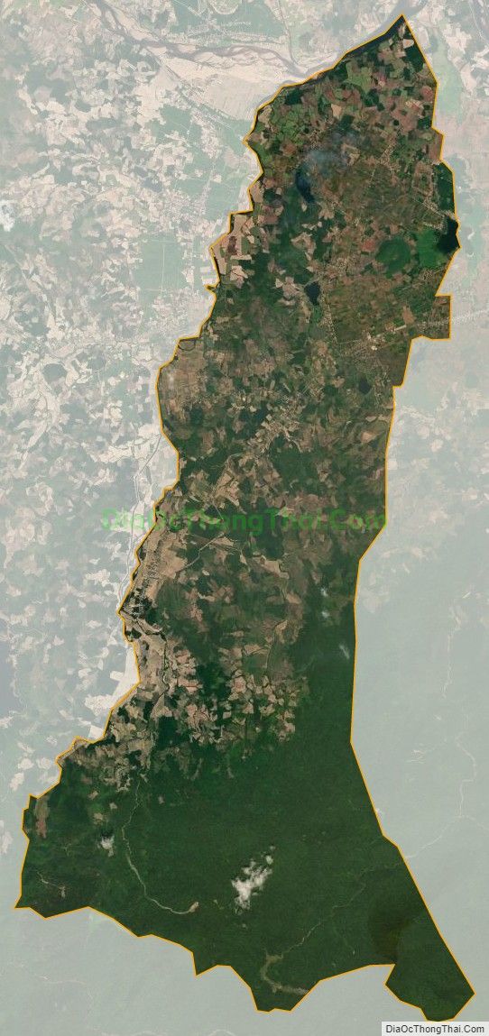 Bản đồ vệ tinh xã Sơn Thành Tây, huyện Tây Hòa