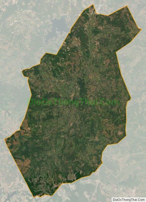 Bản đồ vệ tinh xã An Lĩnh, huyện Tuy An
