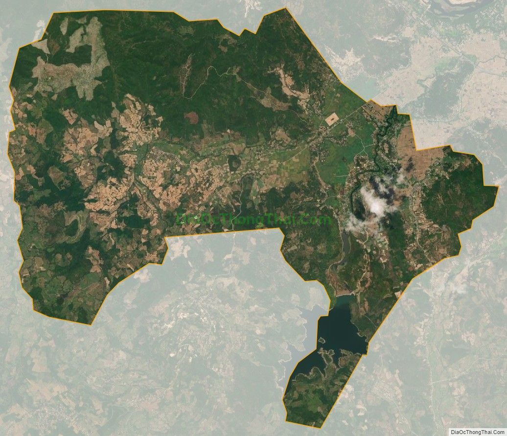 Bản đồ vệ tinh xã An Nghiệp, huyện Tuy An