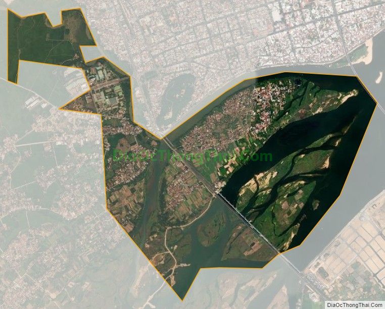 Bản đồ vệ tinh xã Bình Ngọc, thành phố Tuy Hòa