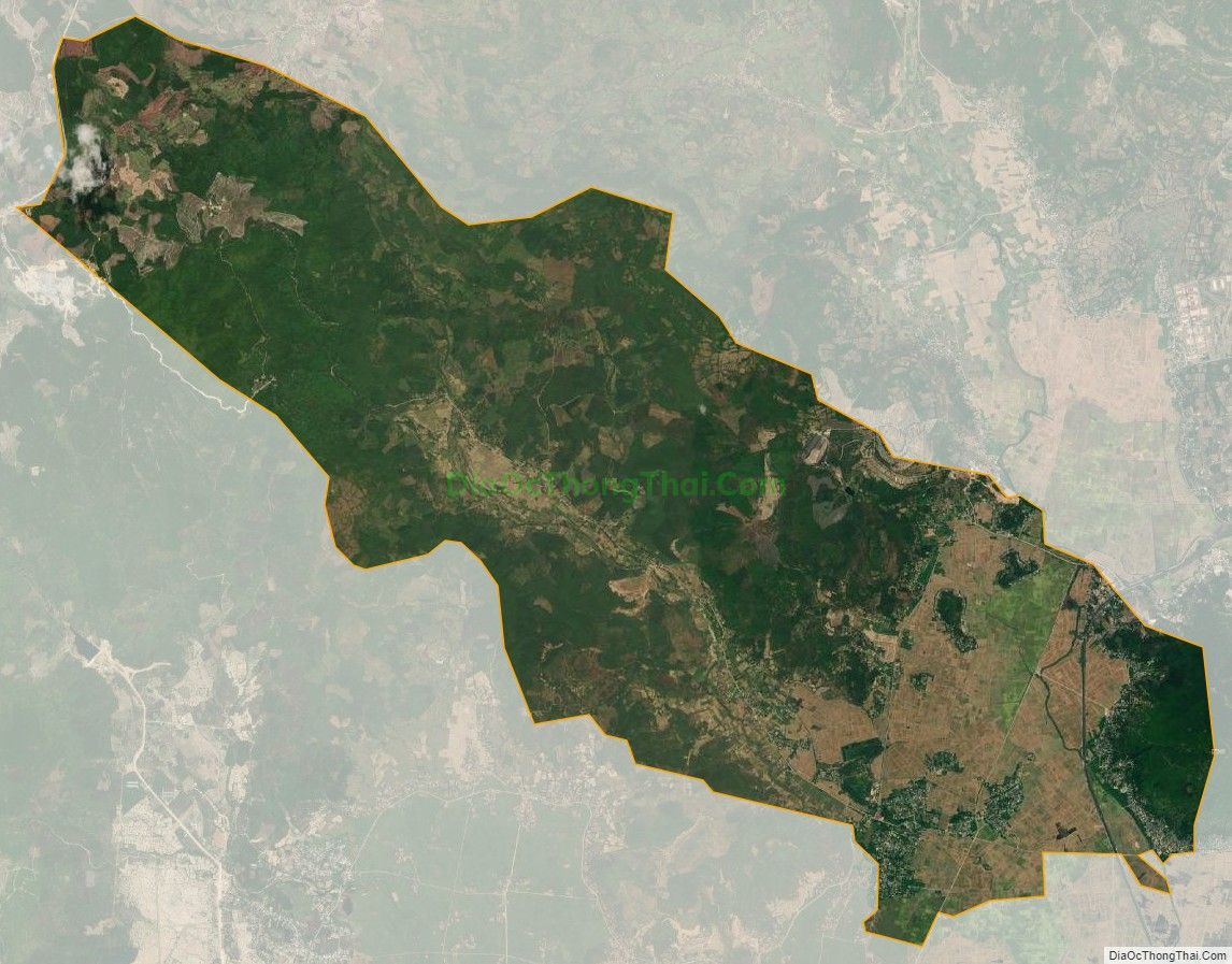 Bản đồ vệ tinh xã Hòa Kiến, thành phố Tuy Hòa