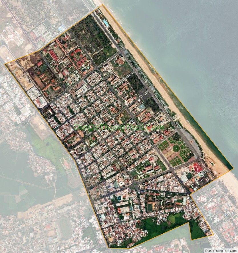 Bản đồ vệ tinh Phường 7, thành phố Tuy Hòa