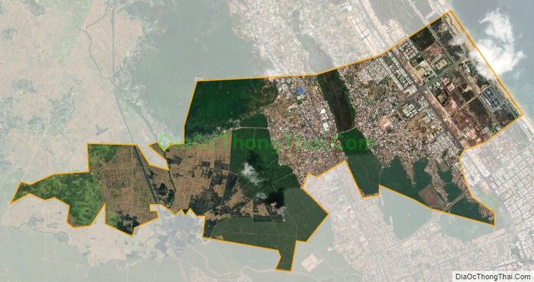 Bản đồ vệ tinh Phường 9, thành phố Tuy Hòa