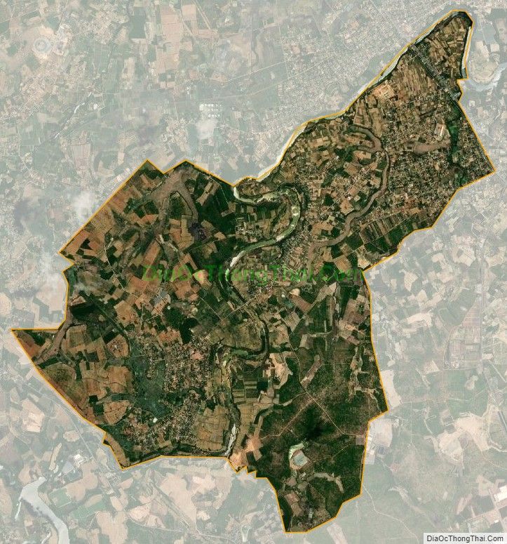 Bản đồ vệ tinh xã Nam Trạch, huyện Bố Trạch