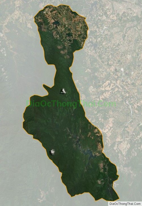 Bản đồ vệ tinh xã Phú Định, huyện Bố Trạch