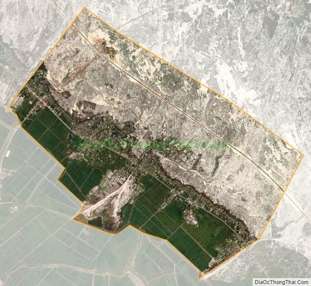 Bản đồ vệ tinh xã Cam Thủy, huyện Lệ Thủy