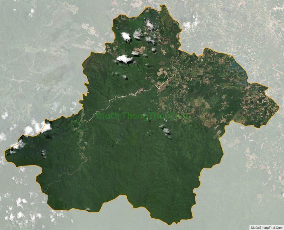 Bản đồ vệ tinh xã Kim Thủy, huyện Lệ Thủy