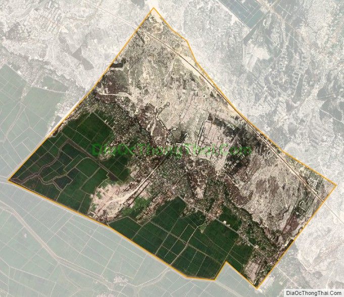 Bản đồ vệ tinh xã Thanh Thủy, huyện Lệ Thủy
