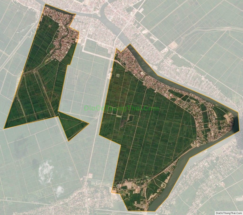 Bản đồ vệ tinh xã Xuân Thủy, huyện Lệ Thủy