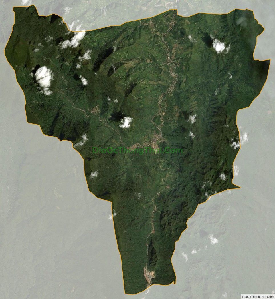 Bản đồ vệ tinh xã Dân Hóa, huyện Minh Hóa