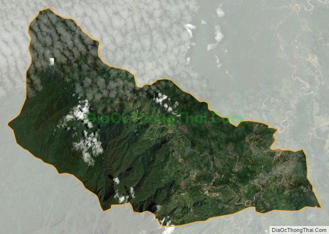 Bản đồ vệ tinh xã Trọng Hóa, huyện Minh Hóa