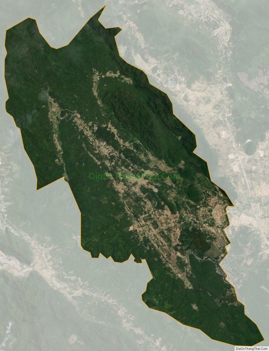 Bản đồ vệ tinh xã Xuân Hóa, huyện Minh Hóa