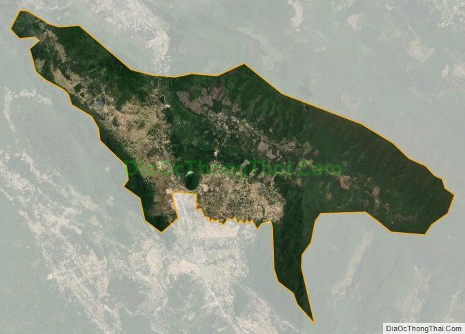 Bản đồ vệ tinh xã Yên Hóa, huyện Minh Hóa