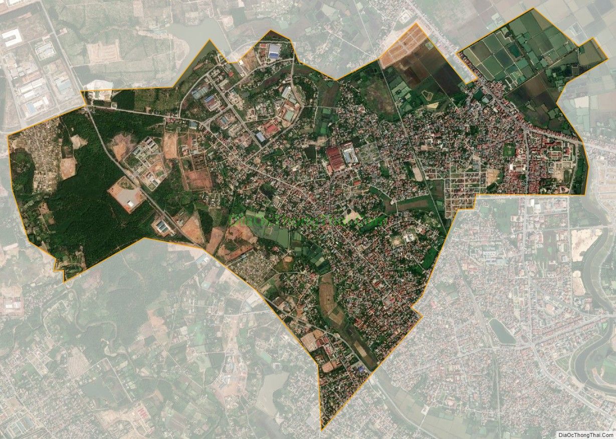 Bản đồ vệ tinh phường Bắc Lý, thành phố Đồng Hới