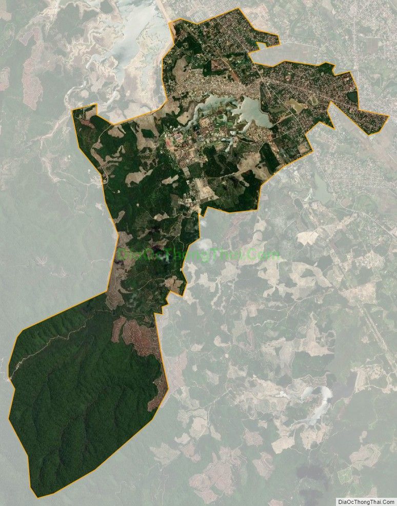 Bản đồ vệ tinh phường Đồng Sơn, thành phố Đồng Hới