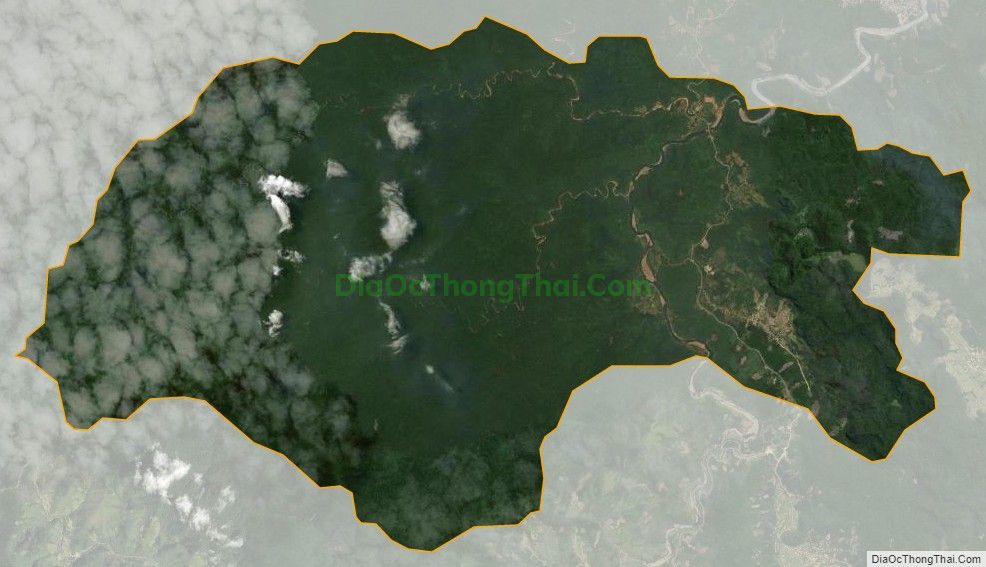 Bản đồ vệ tinh xã Lâm Hóa, huyện Tuyên Hóa