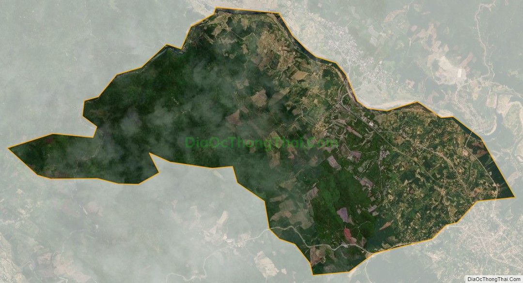 Bản đồ vệ tinh xã Lê Hóa, huyện Tuyên Hóa